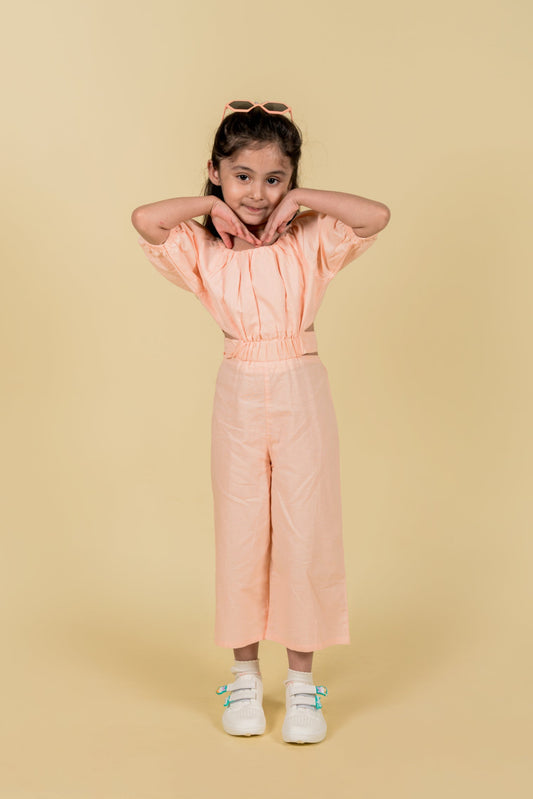 Peach Jumpsuit