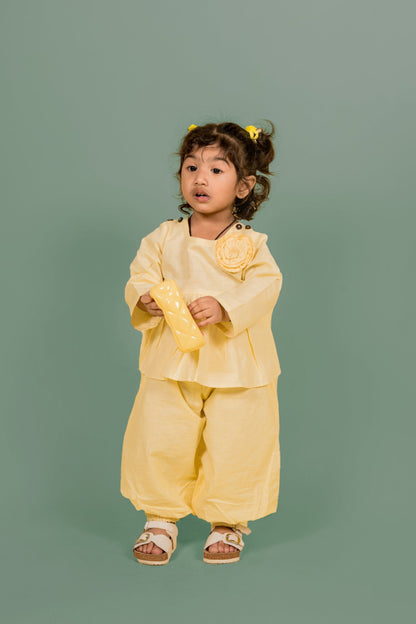 Sunny Bloom Yellow Co-Ord Set