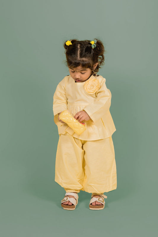 Sunny Bloom Yellow Co-Ord Set