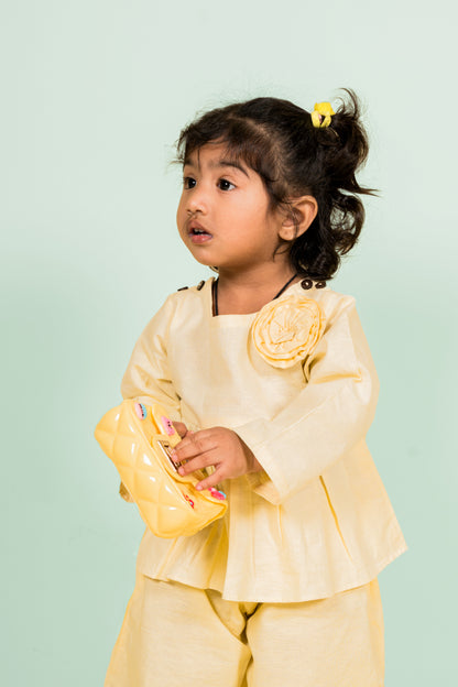 Sunny Bloom Yellow Co-Ord Set