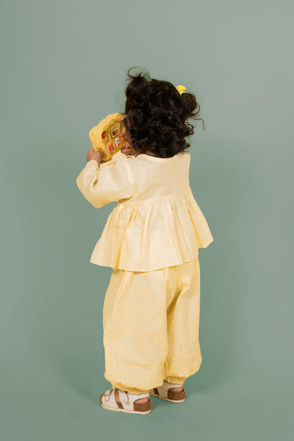 Sunny Bloom Yellow Co-Ord Set