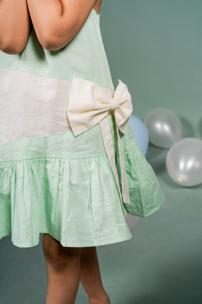 Little Darling Green Frock