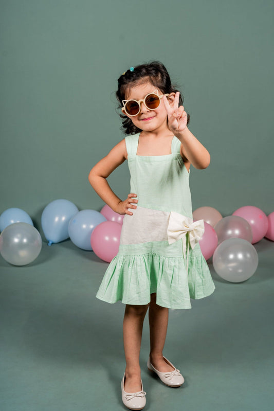 Little Darling Green Frock
