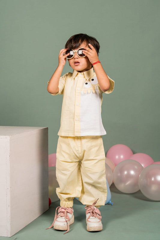 Lil Boo Yellow White Set