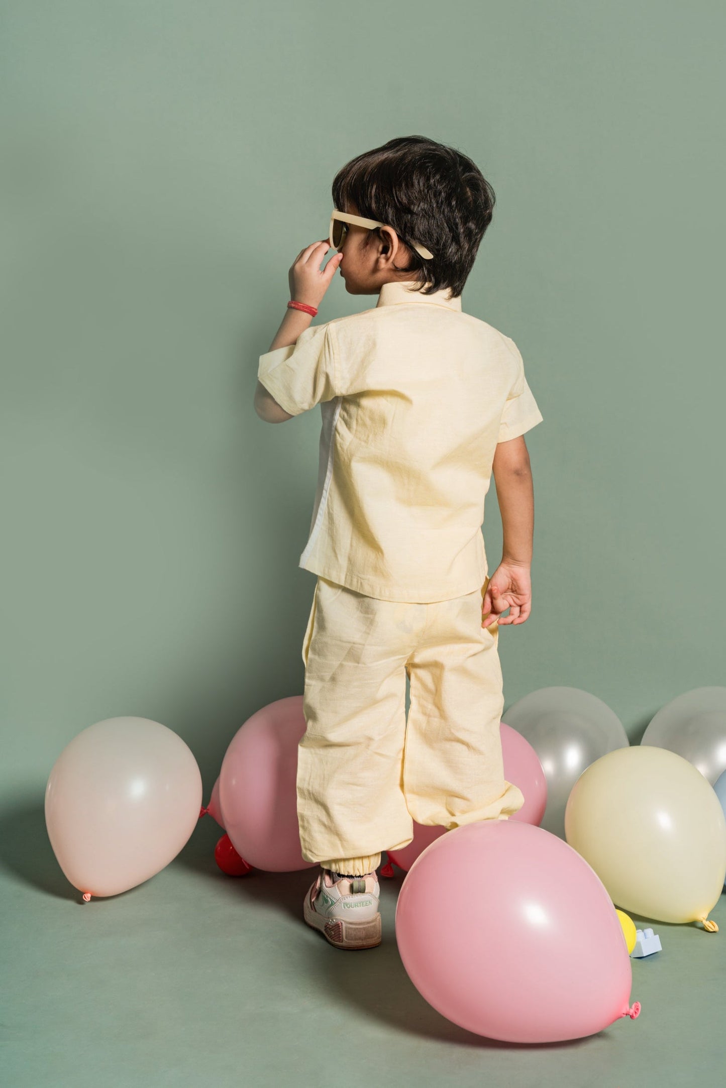 Lil Boo Yellow White Set